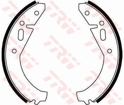 GS8141 TRW Комплект тормозных колодок