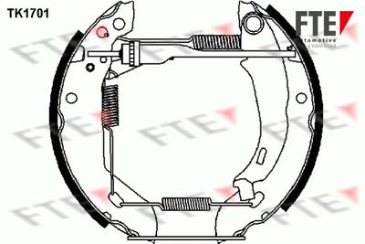 TK1701 FTE Комплект тормозных колодок