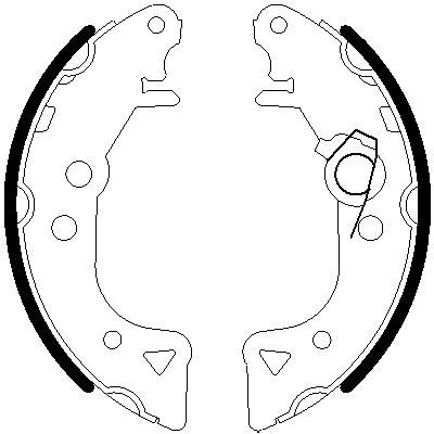 2255677 Omnicraft Комплект тормозных колодок