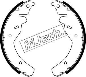 1049149 fri.tech. Комплект тормозных колодок