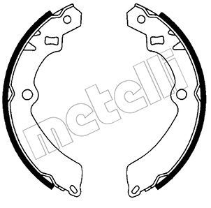 530397 METELLI Комплект тормозных колодок