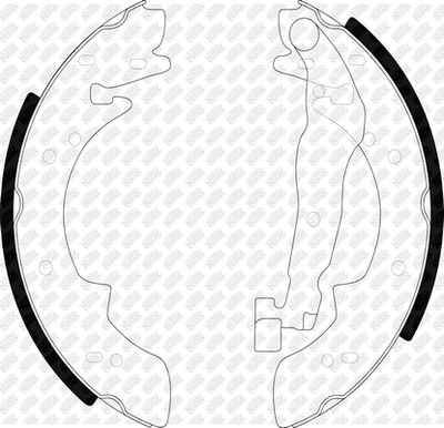 FN9690 NiBK Комплект тормозных колодок