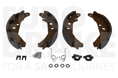 58492725517 EUROBRAKE Комплект тормозных колодок