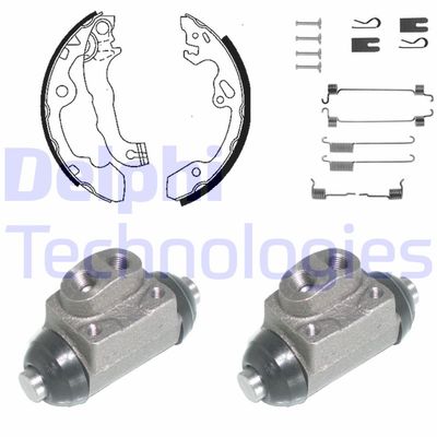 KP935 DELPHI Комплект тормозных колодок