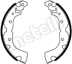 530602 METELLI Комплект тормозных колодок