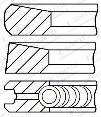 WG1096583 WILMINK GROUP Комплект поршневых колец