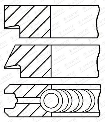 WG1186891 WILMINK GROUP Комплект поршневых колец