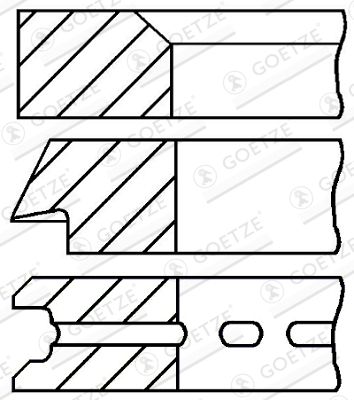 WG1096470 WILMINK GROUP Комплект поршневых колец