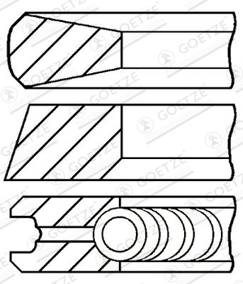 WG1186801 WILMINK GROUP Комплект поршневых колец