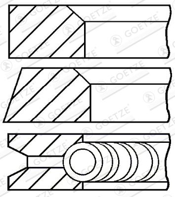 WG1186681 WILMINK GROUP Комплект поршневых колец