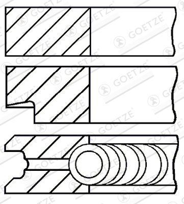 WG1187714 WILMINK GROUP Комплект поршневых колец