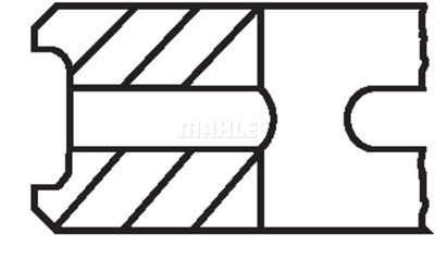 WG1425714 WILMINK GROUP Комплект поршневых колец