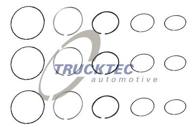 0211061 TRUCKTEC AUTOMOTIVE Комплект поршневых колец