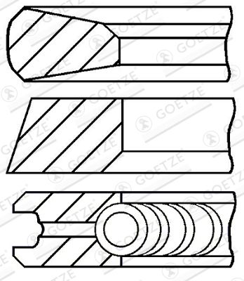 WG1187486 WILMINK GROUP Комплект поршневых колец