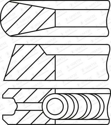 WG2171360 WILMINK GROUP Комплект поршневых колец