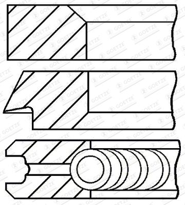 WG2294332 WILMINK GROUP Комплект поршневых колец