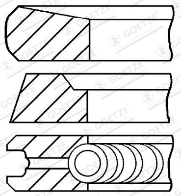 WG1187556 WILMINK GROUP Комплект поршневых колец