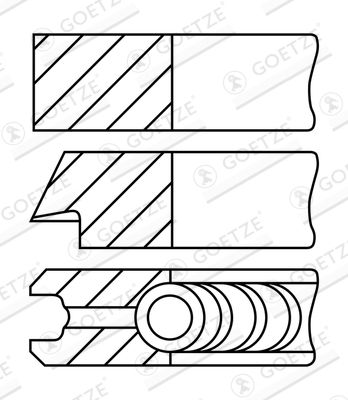 WG1186904 WILMINK GROUP Комплект поршневых колец