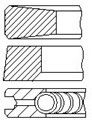 PR10000 FAI AutoParts Комплект поршневых колец