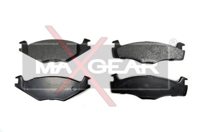 190584 MAXGEAR Комплект тормозных колодок, дисковый тормоз