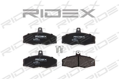 402B0237 RIDEX Комплект тормозных колодок, дисковый тормоз