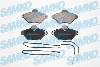 5SP486 SAMKO Комплект тормозных колодок, дисковый тормоз