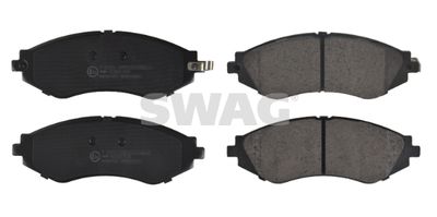 89916510 SWAG Комплект тормозных колодок, дисковый тормоз