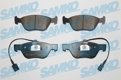 5SP1098 SAMKO Комплект тормозных колодок, дисковый тормоз