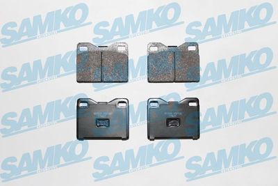 5SP120 SAMKO Комплект тормозных колодок, дисковый тормоз