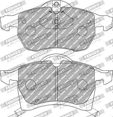 FCP1295H FERODO RACING Комплект тормозных колодок, дисковый тормоз