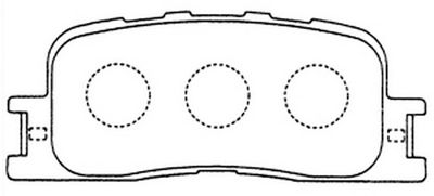 FP0885 FIT Комплект тормозных колодок, дисковый тормоз