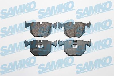 5SP1231 SAMKO Комплект тормозных колодок, дисковый тормоз