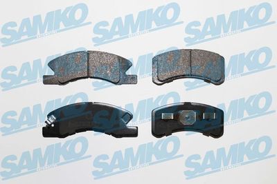 5SP1443 SAMKO Комплект тормозных колодок, дисковый тормоз