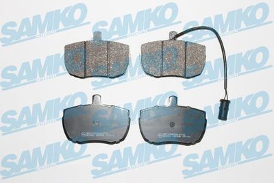 5SP590 SAMKO Комплект тормозных колодок, дисковый тормоз