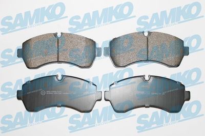 5SP1295 SAMKO Комплект тормозных колодок, дисковый тормоз