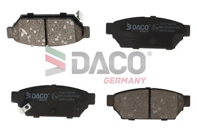 322523 DACO Germany Комплект тормозных колодок, дисковый тормоз