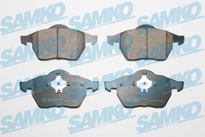 5SP639 SAMKO Комплект тормозных колодок, дисковый тормоз