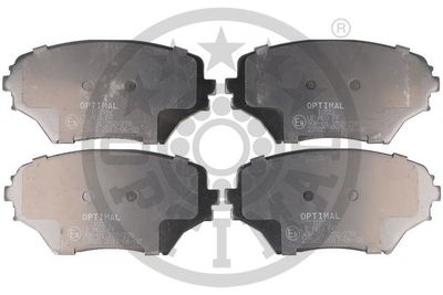 10551 OPTIMAL Комплект тормозных колодок, дисковый тормоз