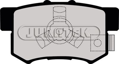 JCP8038 JURATEK Комплект тормозных колодок, дисковый тормоз