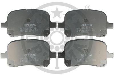 12213 OPTIMAL Комплект тормозных колодок, дисковый тормоз