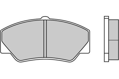 120316 E.T.F. Комплект тормозных колодок, дисковый тормоз