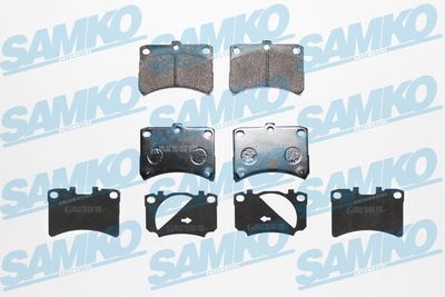 5SP1035 SAMKO Комплект тормозных колодок, дисковый тормоз