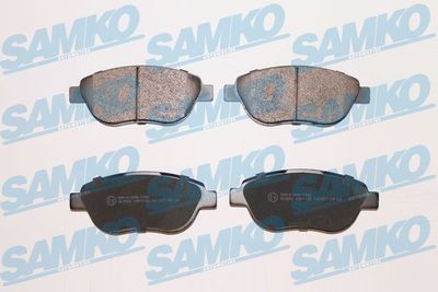5SP1192 SAMKO Комплект тормозных колодок, дисковый тормоз