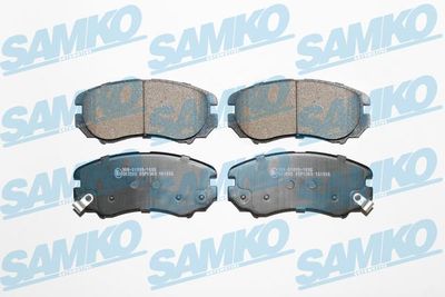 5SP1369 SAMKO Комплект тормозных колодок, дисковый тормоз