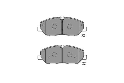 KBP3057 KAVO PARTS Комплект тормозных колодок, дисковый тормоз