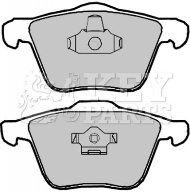 KBP1928 KEY PARTS Комплект тормозных колодок, дисковый тормоз