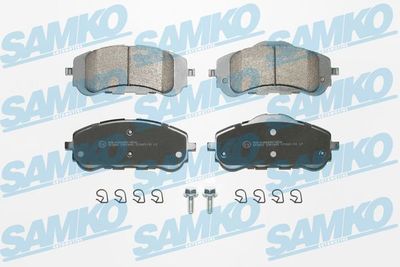 5SP1845 SAMKO Комплект тормозных колодок, дисковый тормоз