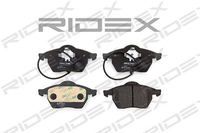 402B0161 RIDEX Комплект тормозных колодок, дисковый тормоз