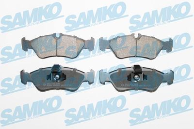 5SP1611 SAMKO Комплект тормозных колодок, дисковый тормоз