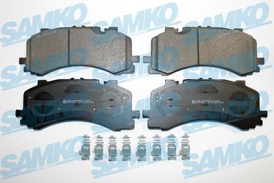 5SP2170K SAMKO Комплект тормозных колодок, дисковый тормоз